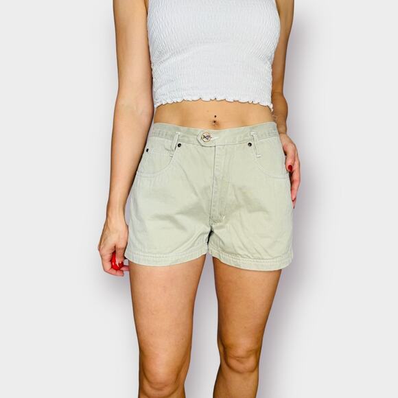 Y2K Know Who You Are‎ Khaki Shorts - Picture 3 of 6